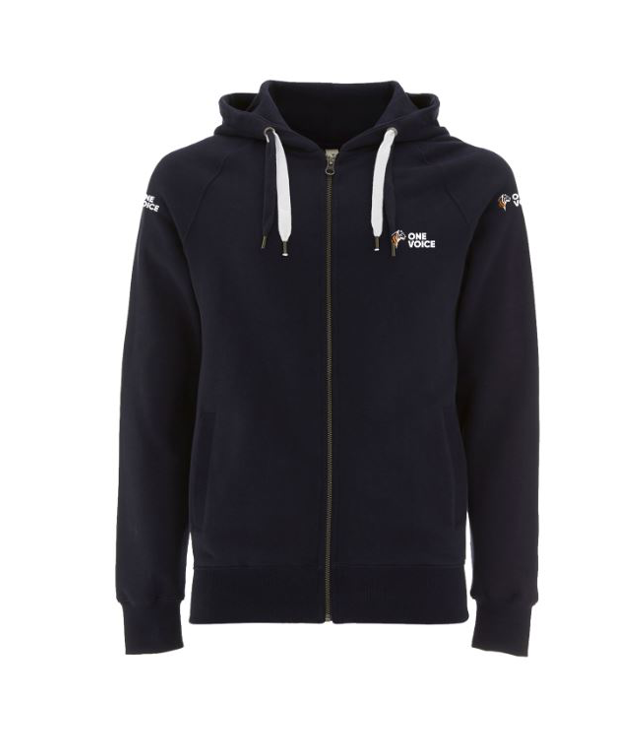 Sweat zippé capuche