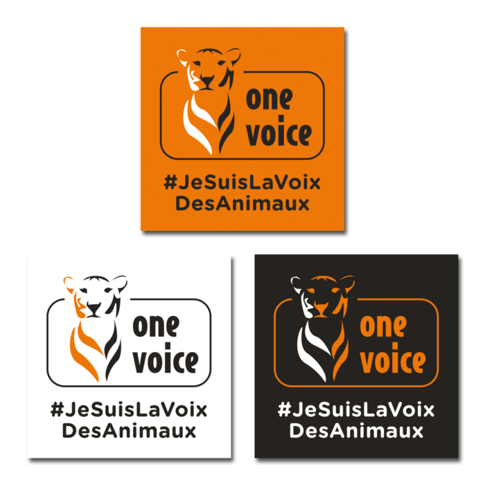 Autocollants One Voice ancien modèle