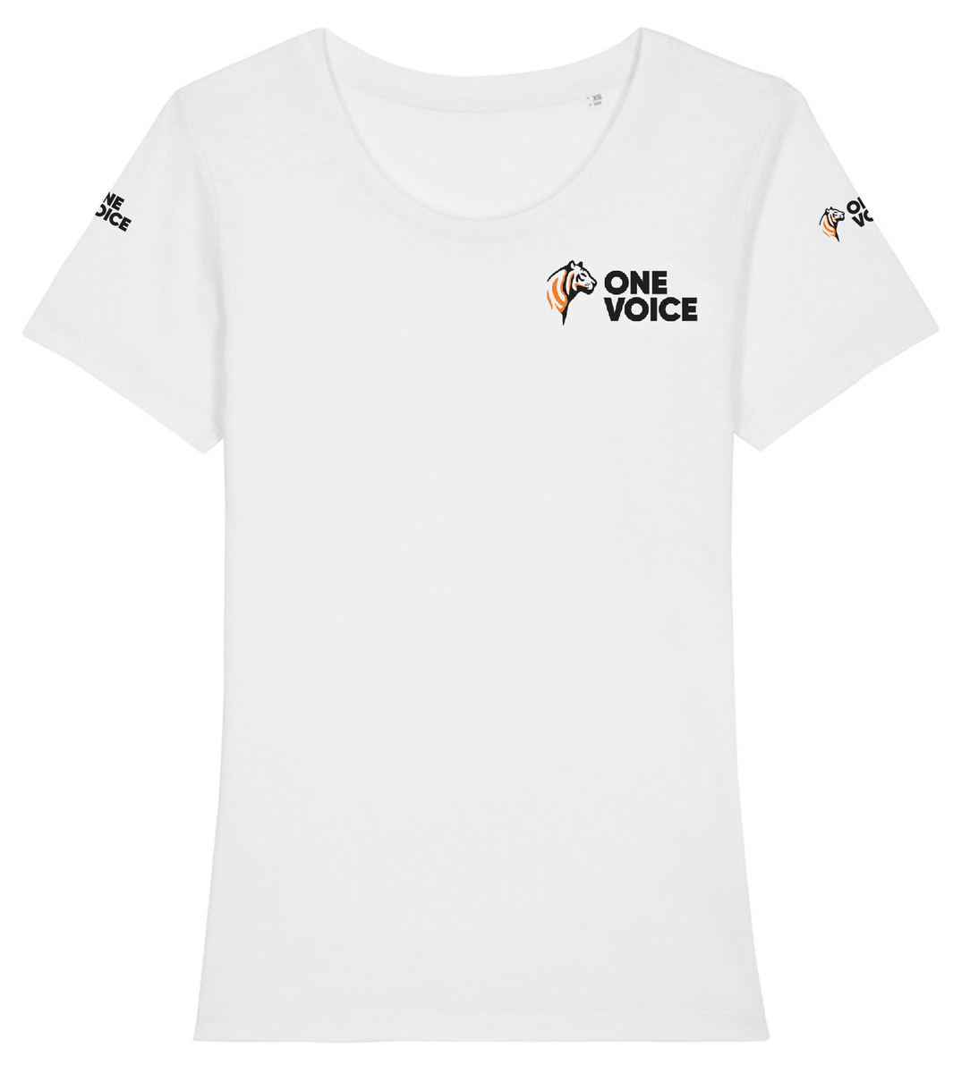 T-shirt manches courtes blanc - Femme