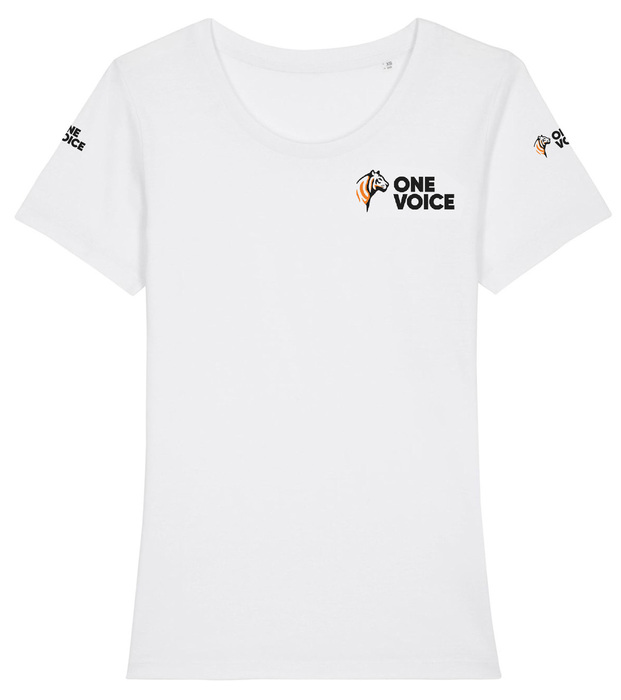 T-shirt manches courtes blanc - Femme