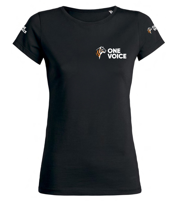 T-shirt manches courtes noir - Femme