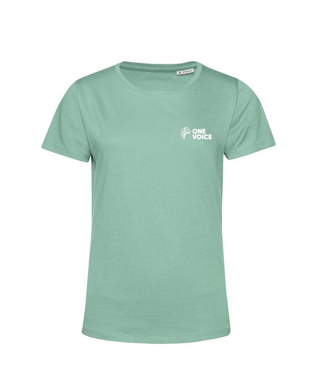 T-shirt manches courtes vert - Femme